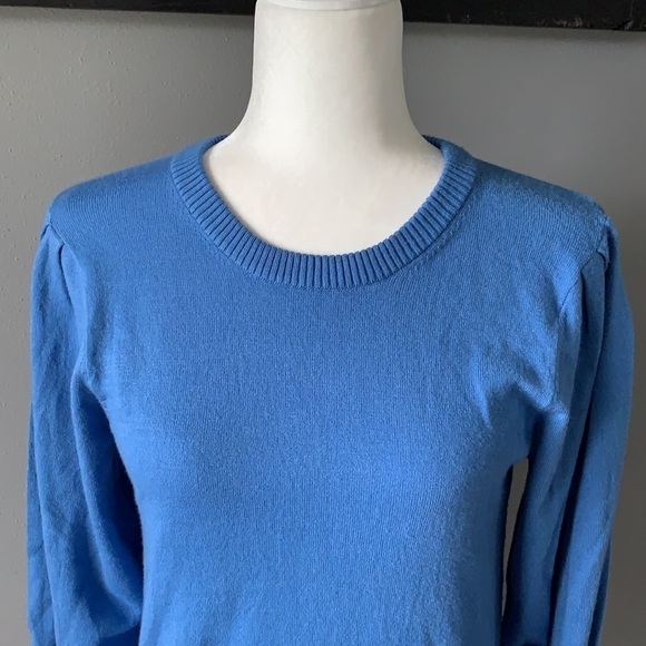 MAGASHONI Light Blue Crewneck Sweater - Picture 2 of 10